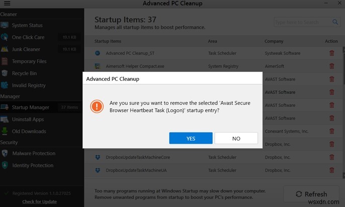 How To Stop Avast Browser From Opening On Startup