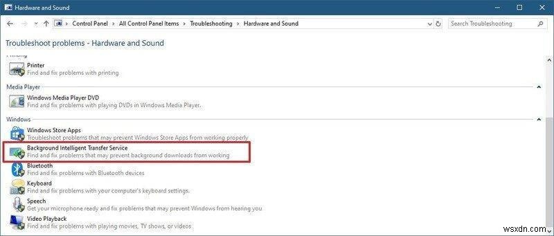 How To Fix Background Intelligent Transfer Service (BITS) in Windows 10