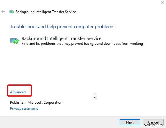 How To Fix Background Intelligent Transfer Service (BITS) in Windows 10