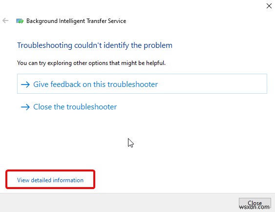 How To Fix Background Intelligent Transfer Service (BITS) in Windows 10