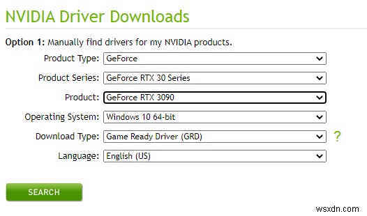 How To Download GeForce RTX 3090 Driver for Windows