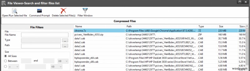 How To Find Compressed Files In Windows 10 Using Disk Analyzer Pro