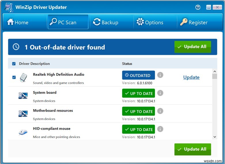 Advanced Driver Updater vs WinZip Driver Updater