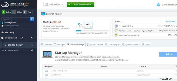 How To Manage Disk Space Consumption With Cloud Tuneup Pro