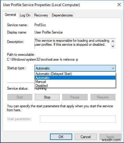 How to fix ‘The User Profile Service Failed the Logon’