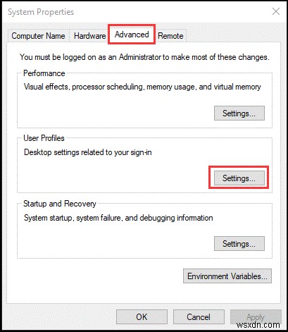 How to fix ‘The User Profile Service Failed the Logon’