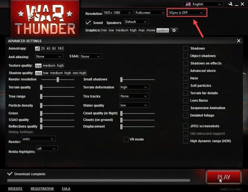 How To Fix War Thunder Low FPS