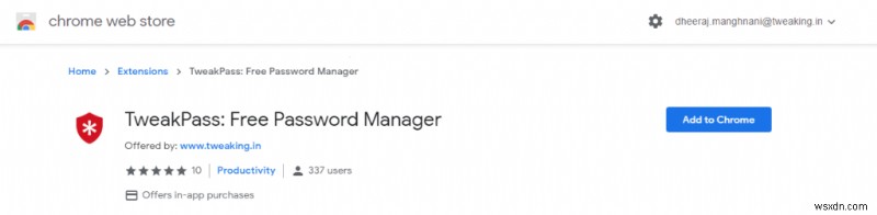 How To Generate Unique and Strong Passwords Using TweakPass