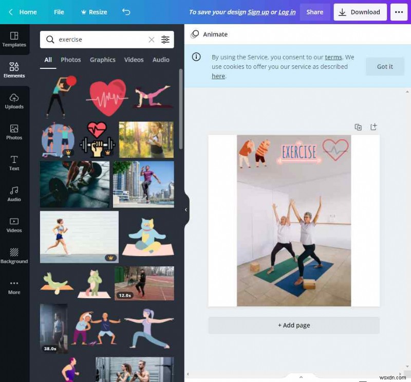 How To Add Stickers On Photo