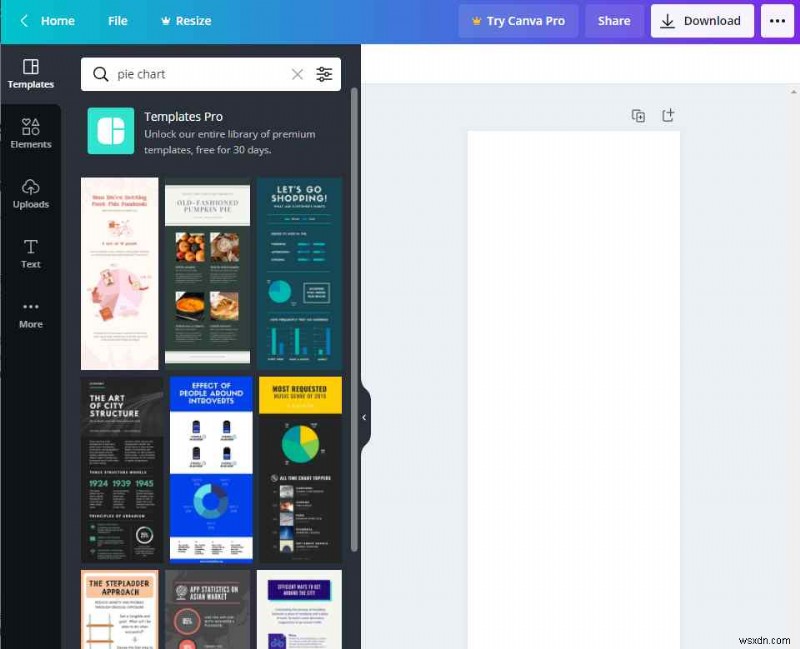 How To Make A Pie Chart Using Canva?