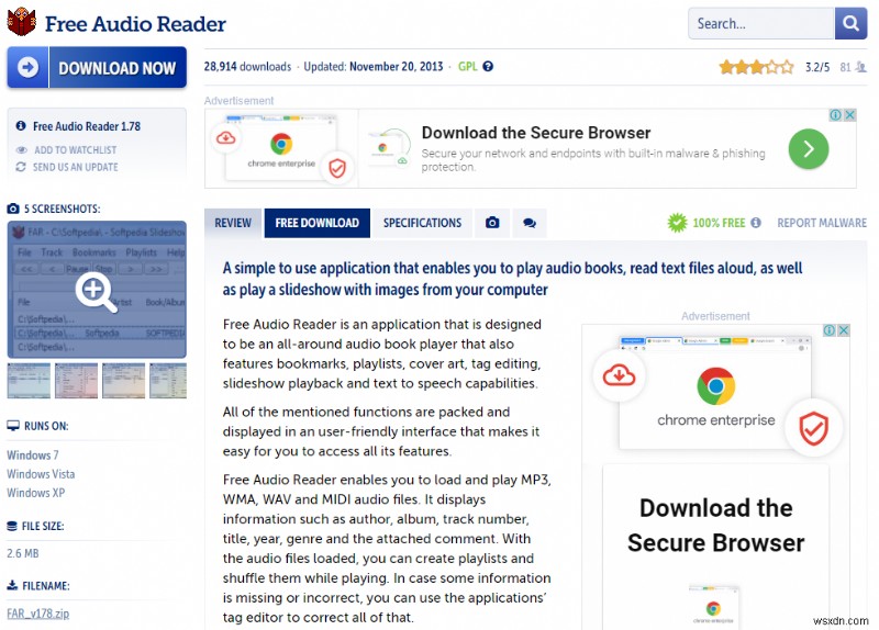 11 Best Audiobook Player for Windows PC