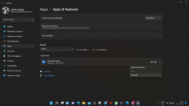 How to Disable Microsoft Teams on Windows 11
