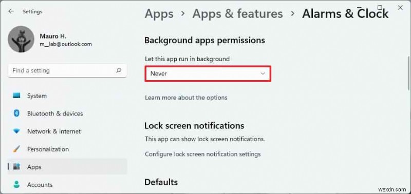 How to Disable Background Apps on Windows 11