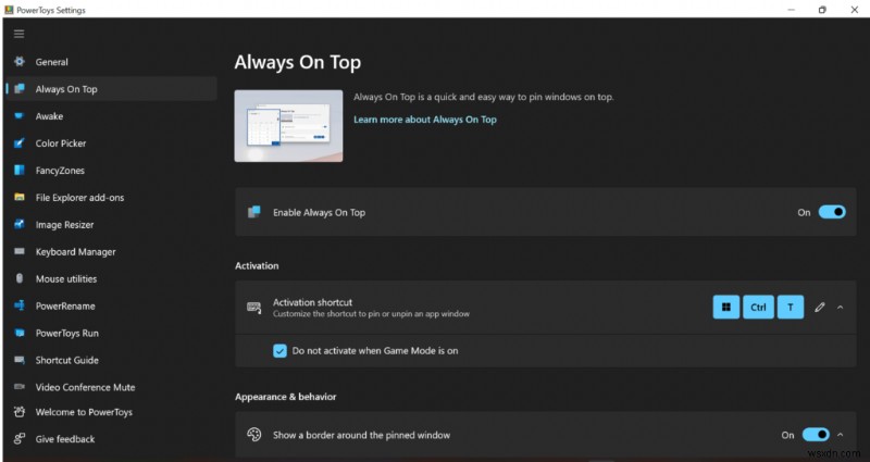 How To Keep A Window Always-On-Top In Windows 11