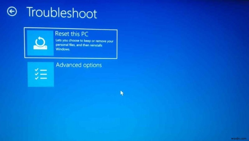 How to Fix – Can’t Reset Windows 11 PC