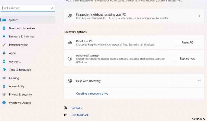 How to Fix – Can’t Reset Windows 11 PC