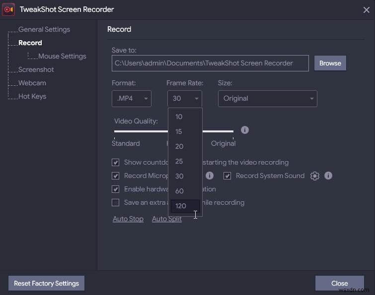 How to Record on Peacock on Windows / Mac
