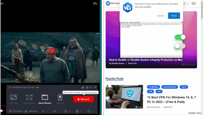 How To Screen Record Netflix Without Black Screen
