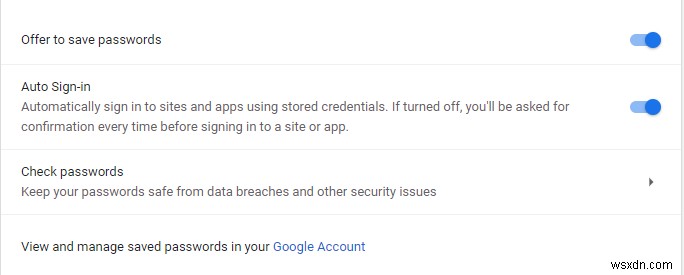 How to Sync Stored Passwords In Google Chrome