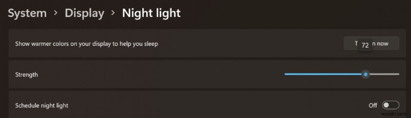 How To Fix the Night Light Feature Not Working in Windows 11