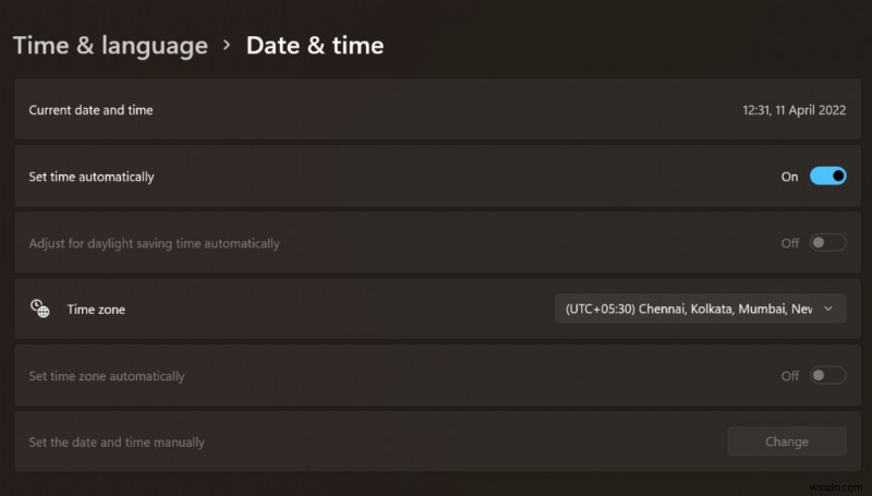 How To Fix the Night Light Feature Not Working in Windows 11