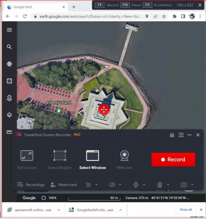 How To Record Google Earth On Windows/ Mac/ Online