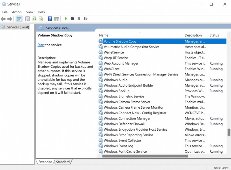 How to Fix Failed to Create Volume Snapshot Issue