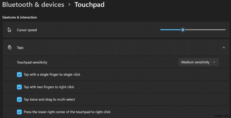 How To Customize Touchpad Gestures In Windows 11
