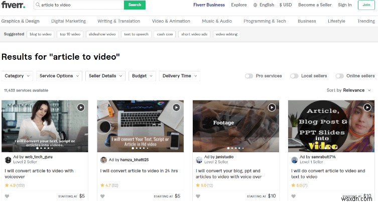 How to Convert Article into Video in 2022?