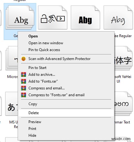 How to Manage Your Fonts in Windows PC