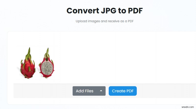 How To Create PDF From Multiple Images