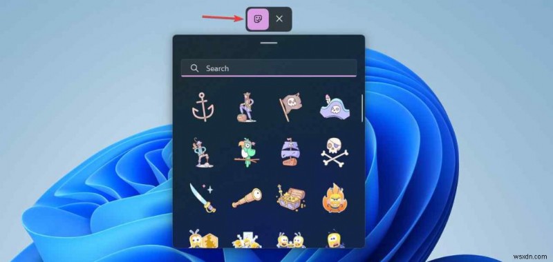 How to Enable Desktop Stickers in Windows 11