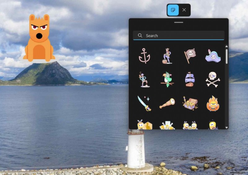 How to Enable Desktop Stickers in Windows 11
