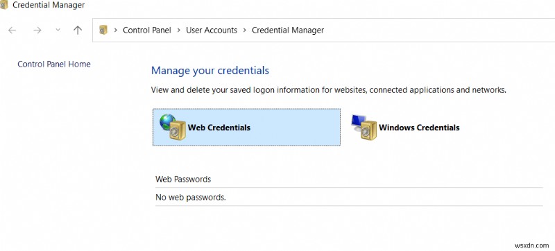 Credential Manager not showing/opening/working properly in Windows 11/10? Here’s the fix!