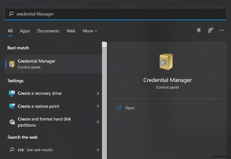 Credential Manager not showing/opening/working properly in Windows 11/10? Here’s the fix!