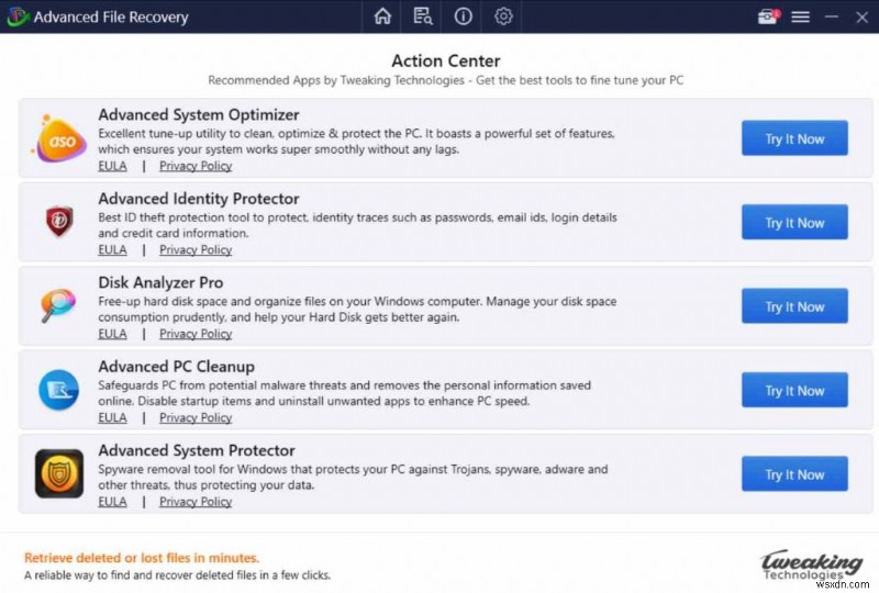 Advanced File Recovery Detailed Review