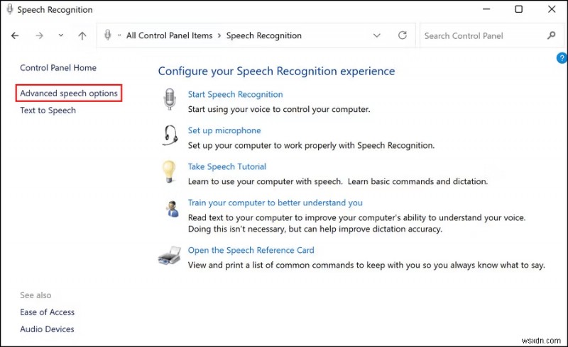How To Fix the Speech Diagnostic Calibrate Error On Windows PC