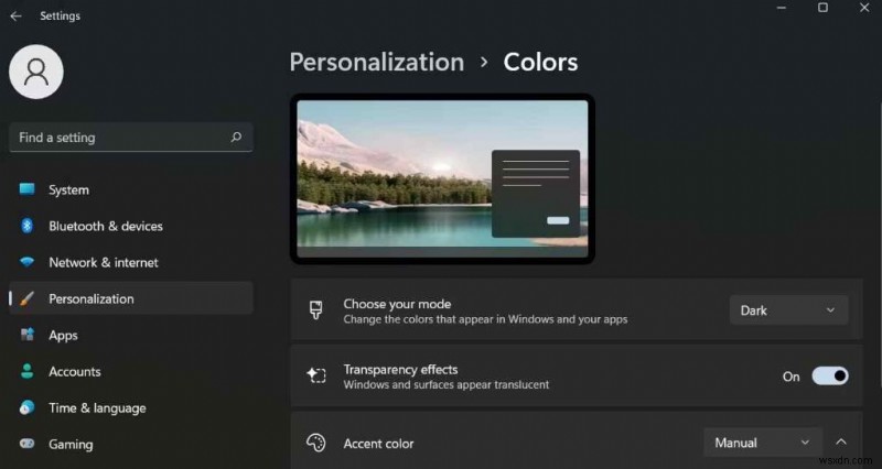 How To Fix Transparency Effects not Working on Windows 11