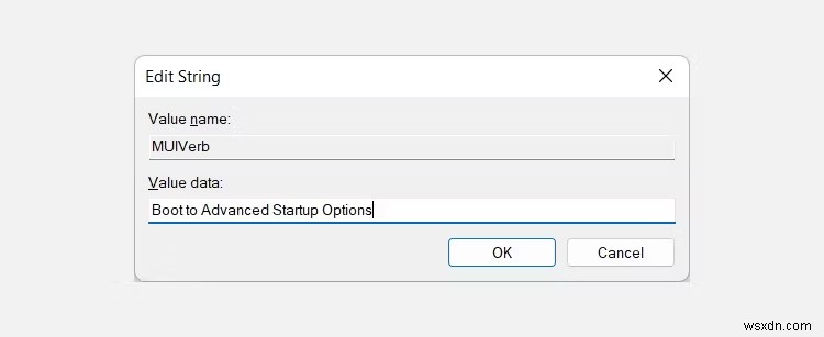 How to Add “Boot to Advanced Startup Options” to Context Menu