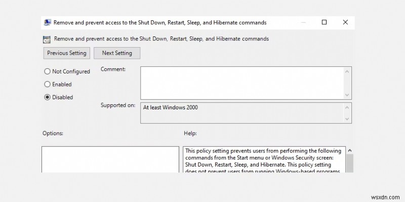 How To Fix “There Are Currently No Power Options Available” Error