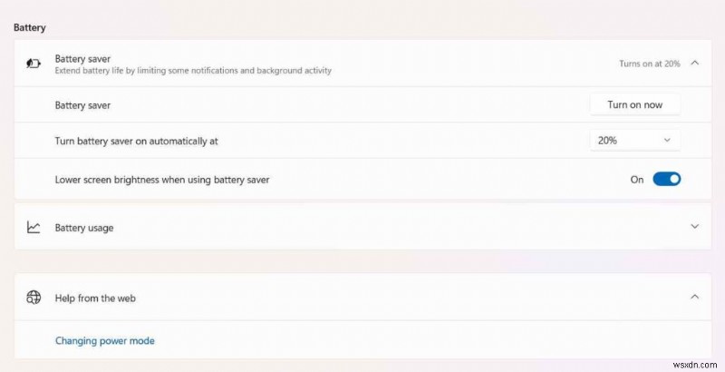 How To Fix Battery Saver not Working on Windows 11 Laptop