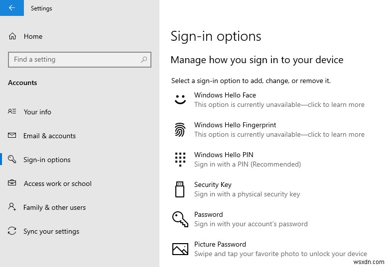 How to Fix We Couldn’t Find a Camera Compatible With Windows Hello Face