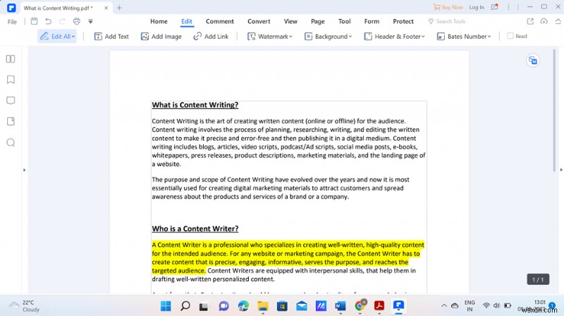 How to Remove Highlights from PDF | Online & Offline Ways