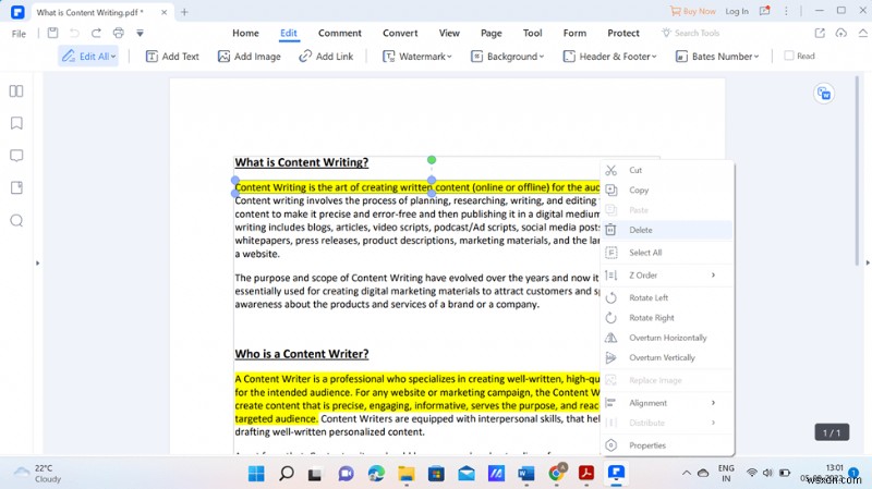 How to Remove Highlights from PDF | Online & Offline Ways