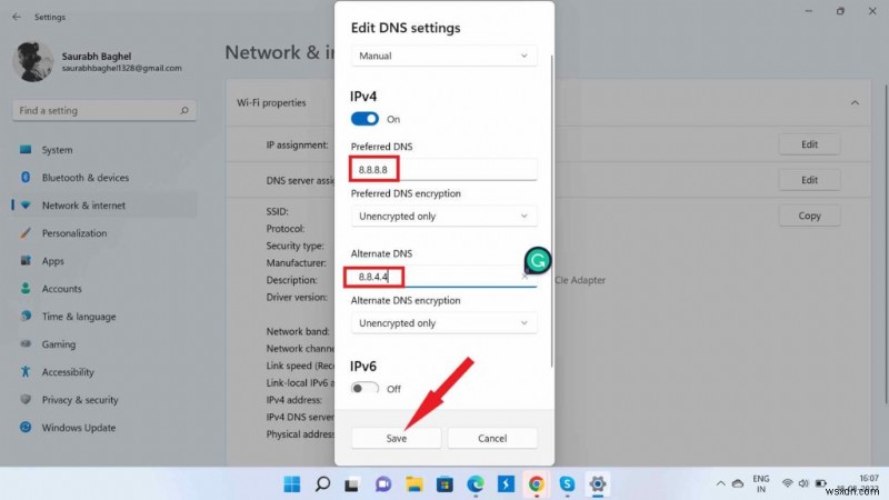 How To Change DNS Server in Windows 11