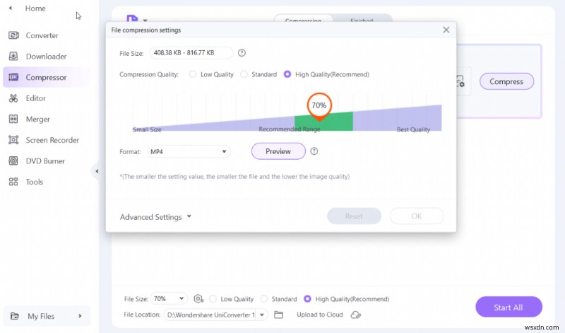 How To Compress Screen Recording On Windows 11/10
