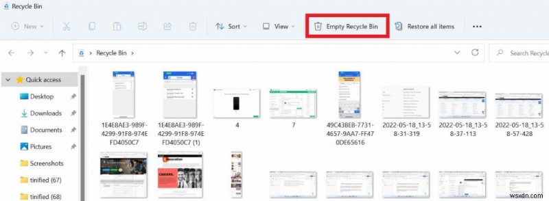 6 Ways to Empty the Recycle Bin in Windows 11