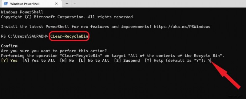 6 Ways to Empty the Recycle Bin in Windows 11