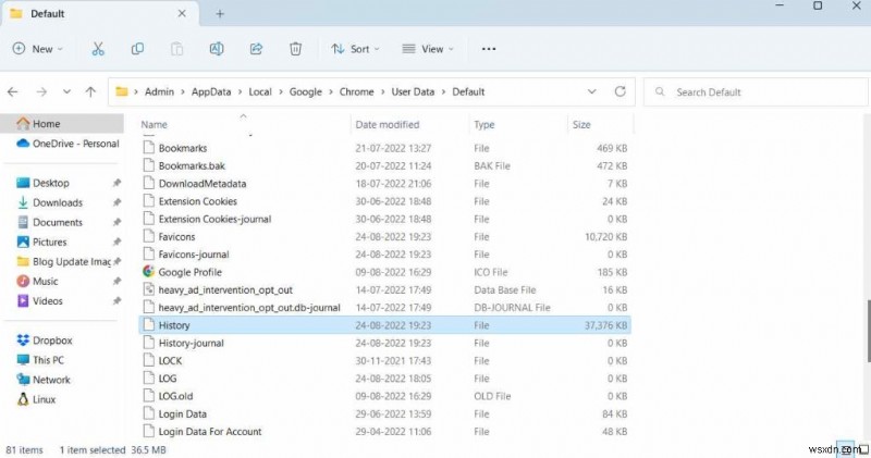 How To Recover Deleted Google Chrome History