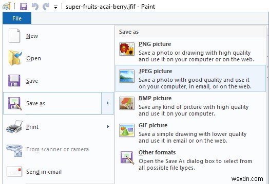 How To Convert A JFIF File To A JPG file On Windows PC